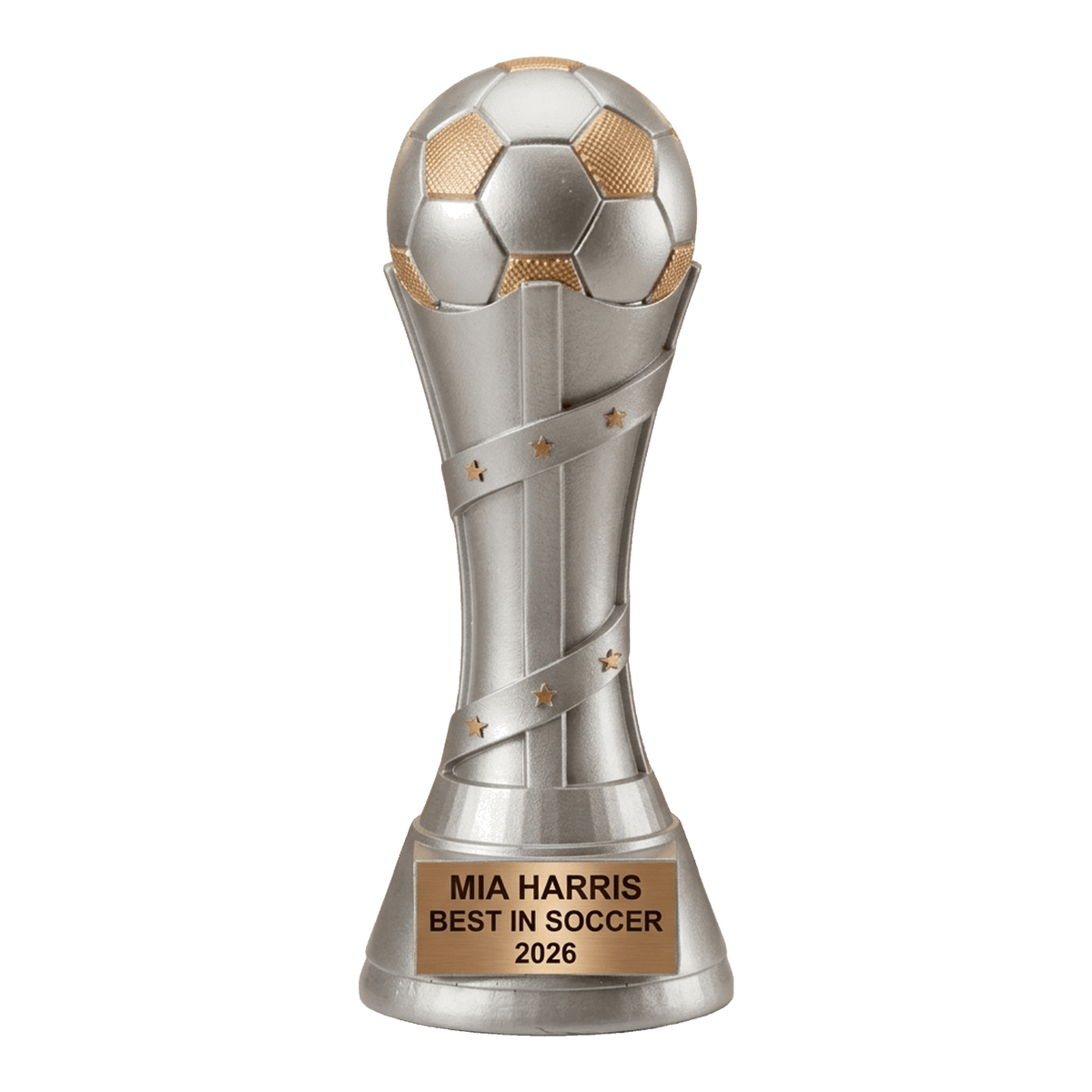 Soccer Trophy Award | Personalized | Custom Engraved | Soccer Gift | Team Award | MVP | Youth Soccer | Tournament Trophy