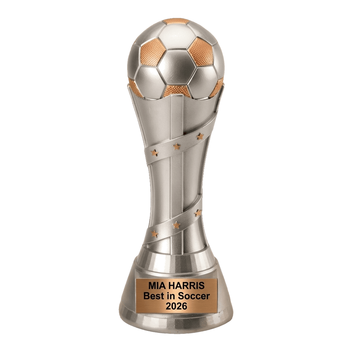 Soccer Trophy Award | Personalized | Custom Engraved | Soccer Gift | MVP Award | Soccer Coach Gift | Team Award | Soccer Tournament