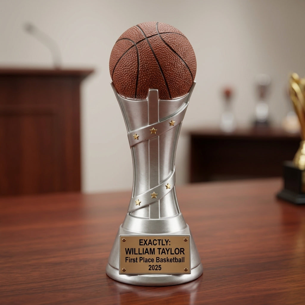 Basketball Trophy Award | Personalized Gift | Custom Engraved | Basketball Awards | Team Gifts | Player Trophy - View 2