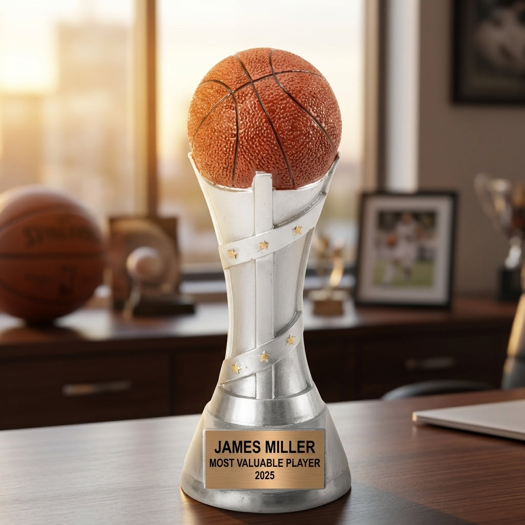 Basketball Trophy Award | Personalized Gift | Custom Engraved | Basketball Awards | Team Gifts | Player Trophy - View 5