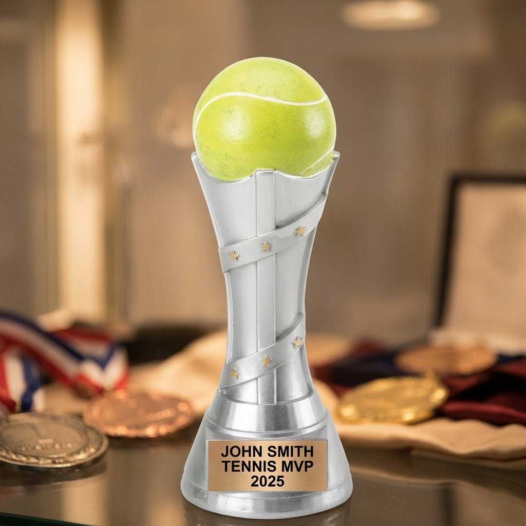Tennis Trophy Award — view 1