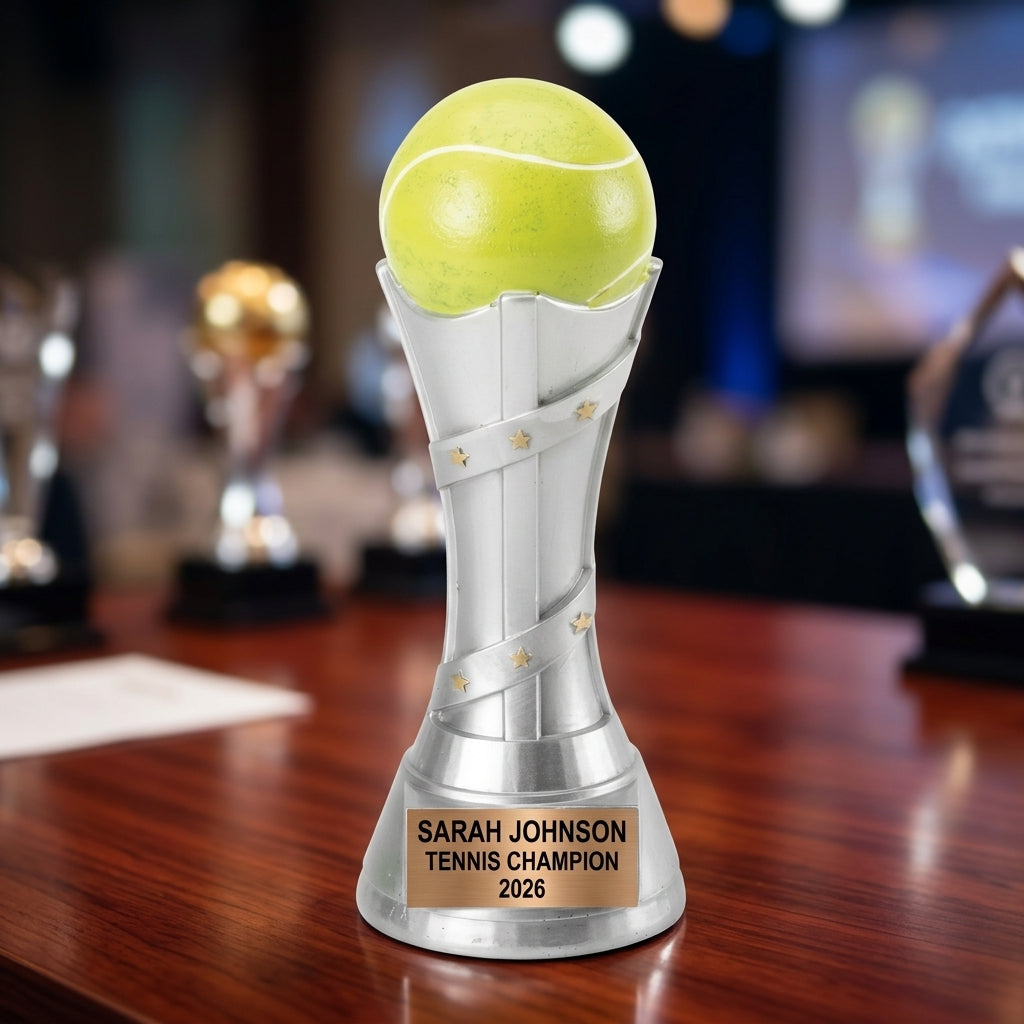 Tennis Trophy Award — view 2