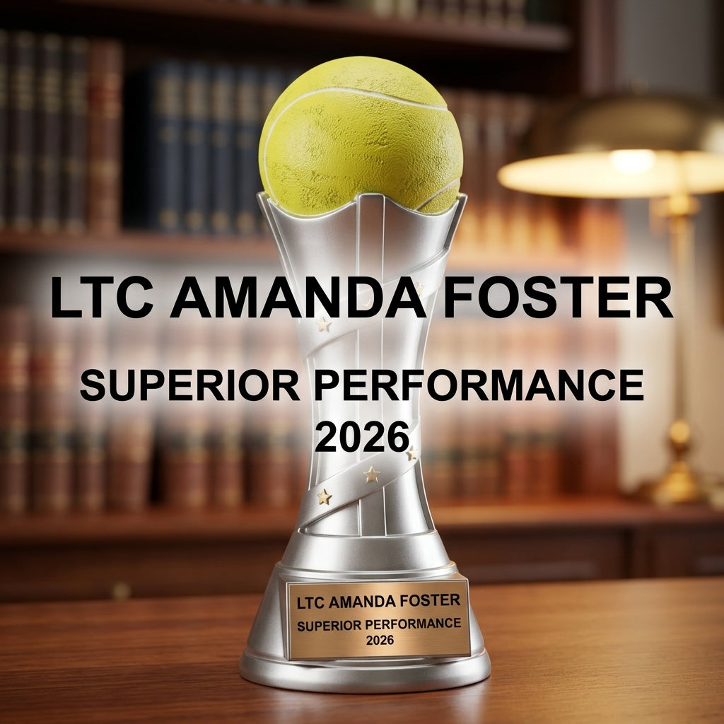 Tennis Trophy Award — view 3