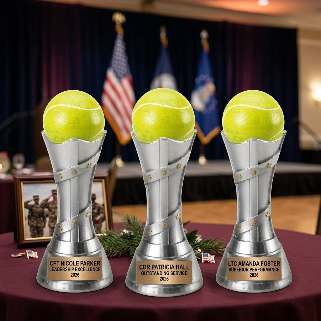 Tennis Trophy Award — view 6