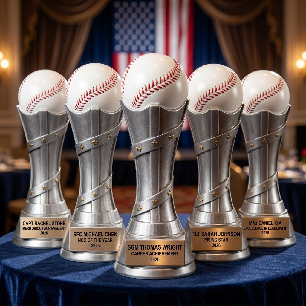 Baseball Award Trophy | Personalized Baseball Gift | Custom Engraved Baseball Trophy | Baseball MVP Award | Baseball Team Trophy - View 6