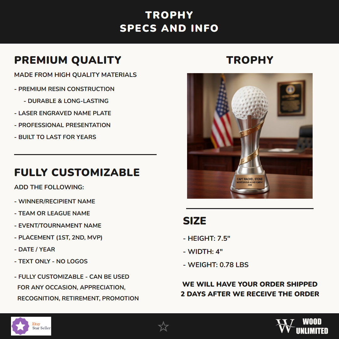 Victory Resin Award