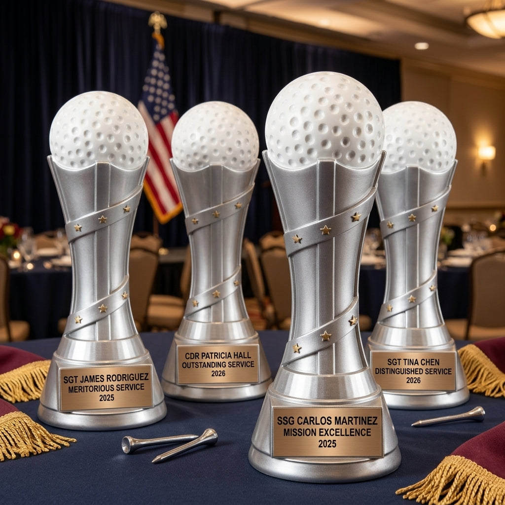 Golf Trophy Award | Personalized | Custom Engraved | Golf Tournament Prize | Champion Award | Golf Gift | Personalized Golf Award - View 6