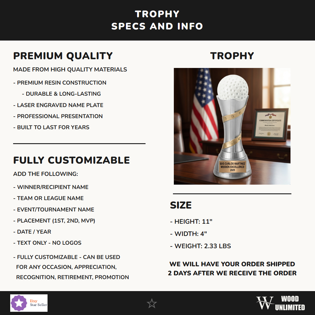 Victory Resin Award