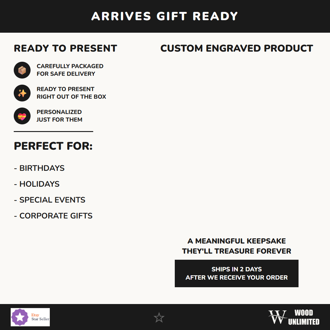 Personalized Gift Ready — perfect for the occasion