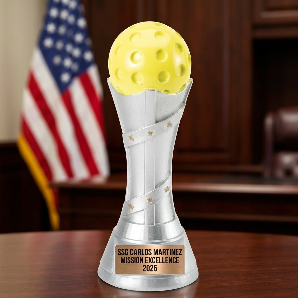 Sports Award Trophy | Personalized | Custom Engraved | Team Trophy | Sports Gift | Tournament Award | Champion Trophy - View 1