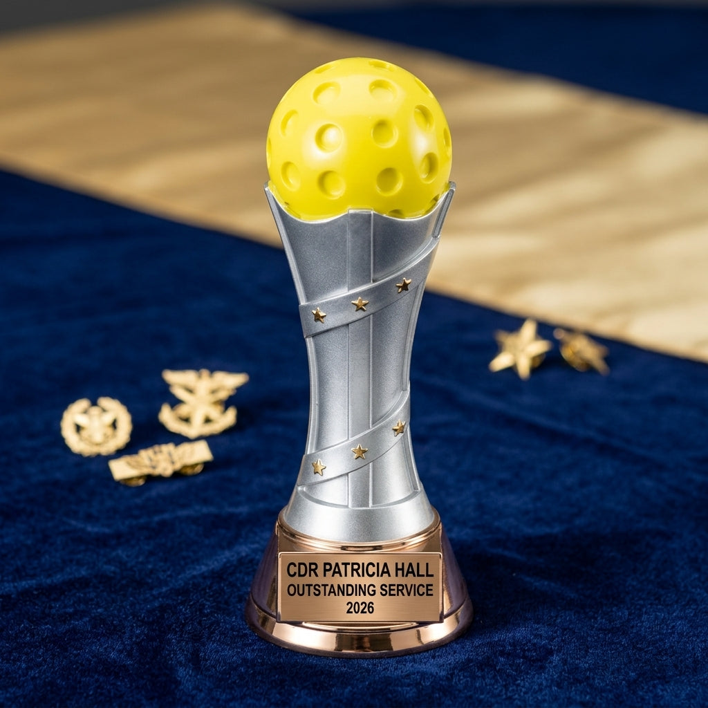 Sports Award Trophy | Personalized | Custom Engraved | Team Trophy | Sports Gift | Tournament Award | Champion Trophy - View 2