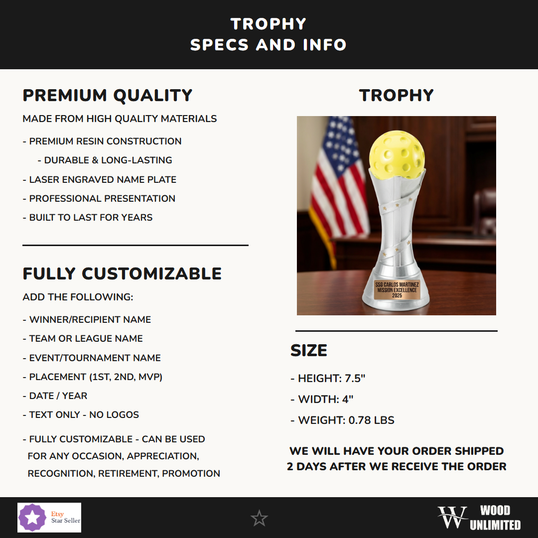 Victory Resin Award