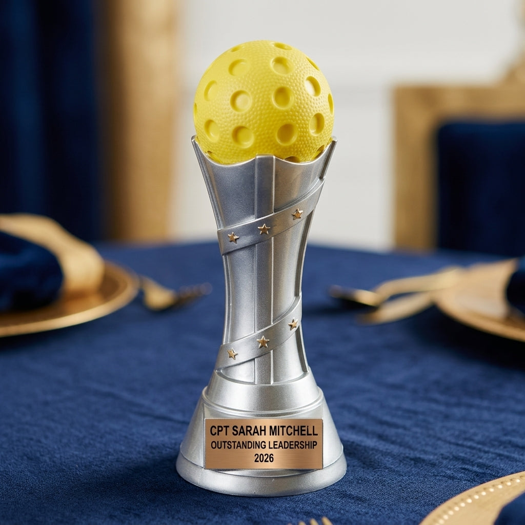 Sports Trophy Award | Personalized | Custom Engraved | Team Award | Tournament Trophy | Recognition Gift | Wood Unlimited - View 2