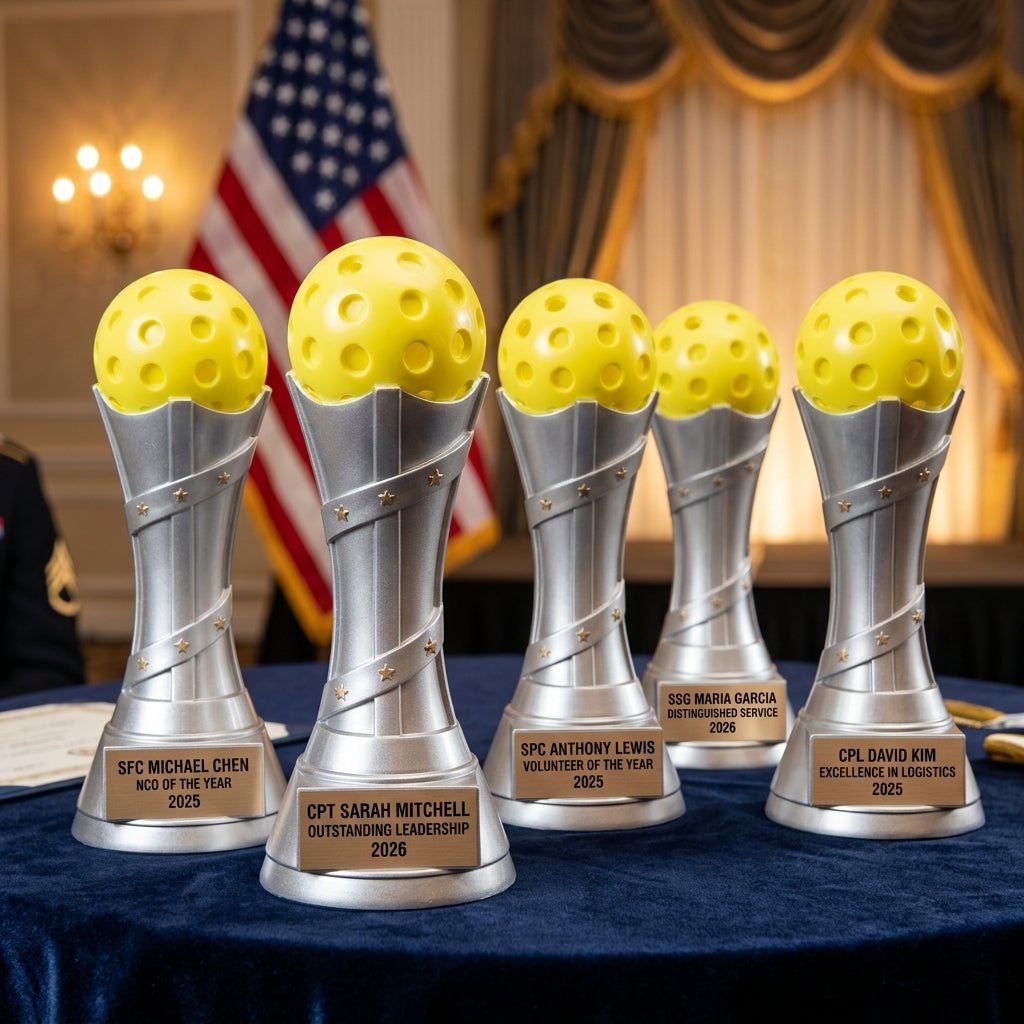 Sports Trophy Award | Personalized | Custom Engraved | Team Award | Tournament Trophy | Recognition Gift | Wood Unlimited - View 6