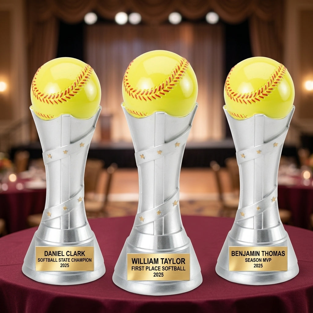 Personalized | Softball Award | Custom Engraved | Softball Trophy | Personalized Award | Engraved Gift | Team Champion | MVP Award - View 6
