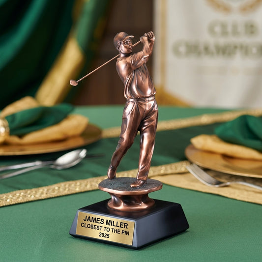 Personalized | Golf Award | Custom Engraved | Golf Trophy | Personalized Golfer | Engraved Award | Tournament Prize | Championship Gift - View 2
