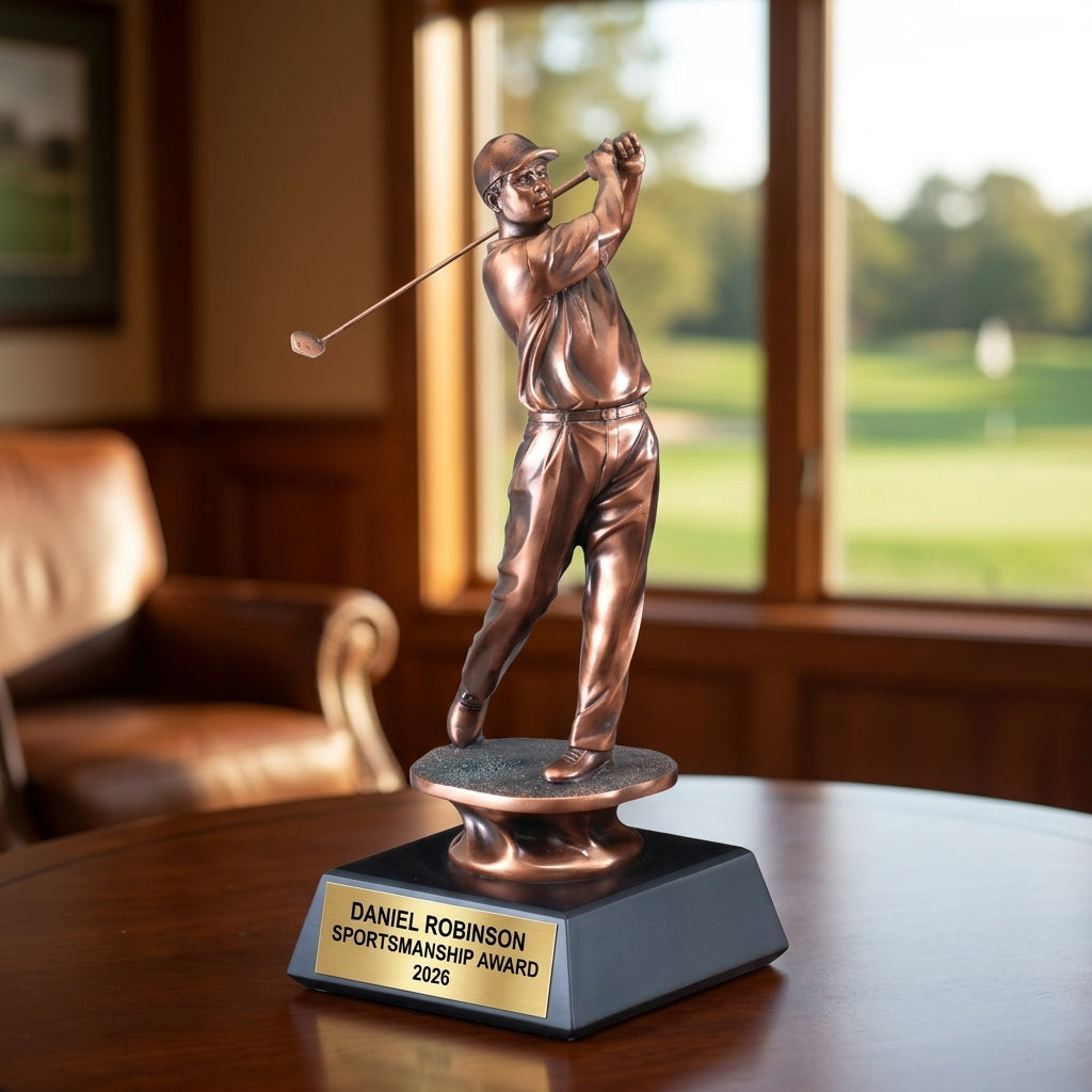 Personalized | Golf Award | Custom Engraved | Golf Trophy | Personalized Golfer | Engraved Award | Tournament Prize | Championship Gift - View 4