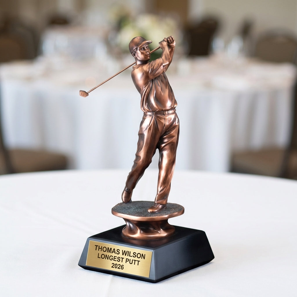 Personalized | Golf Award | Custom Engraved | Golf Trophy | Personalized Golfer | Engraved Award | Tournament Prize | Championship Gift - View 5