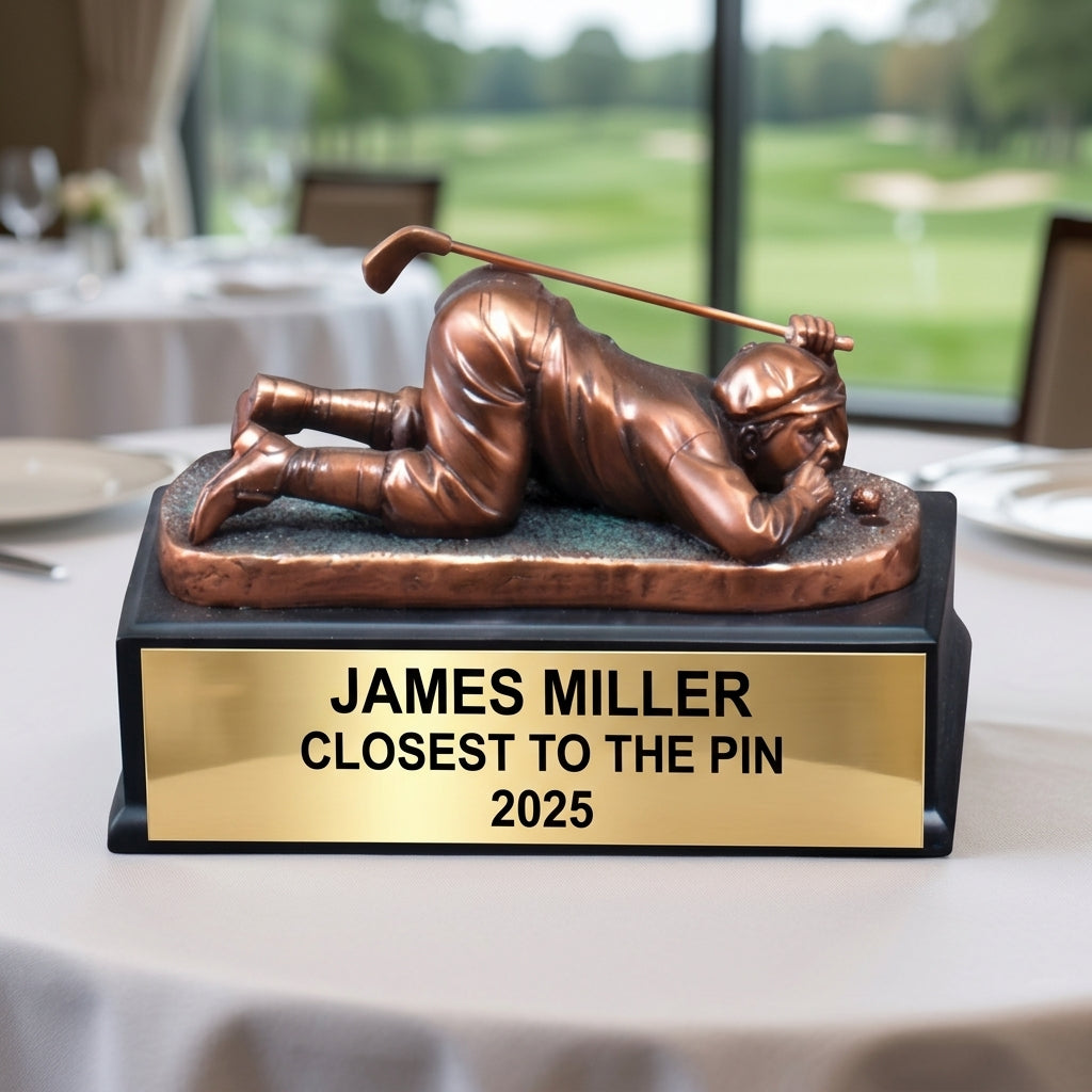 Personalized | Golf Award | Custom Engraved | Golf Trophy | Golfer Award | Engraved Golf | Custom Trophy | Club Champion - View 5