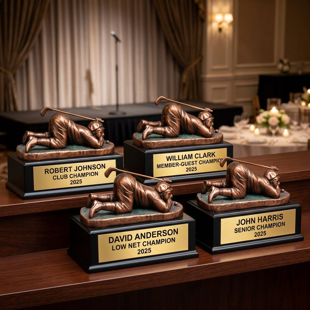 Personalized | Golf Award | Custom Engraved | Golf Trophy | Golfer Award | Engraved Golf | Custom Trophy | Club Champion - View 6