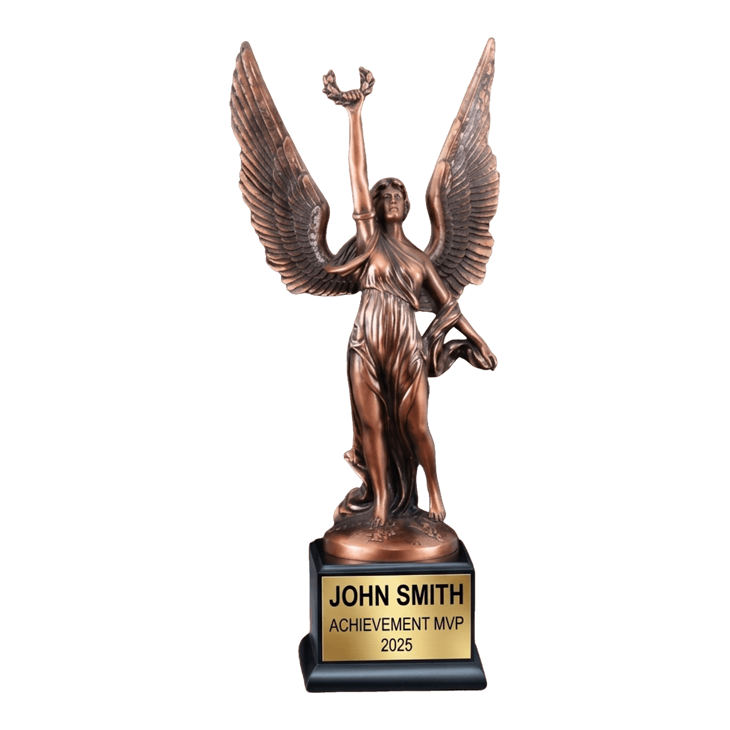 Personalized | Achievement Award | Custom Engraved | Winged Victory | Achievement Trophy | Personalized Award | Champion Trophy