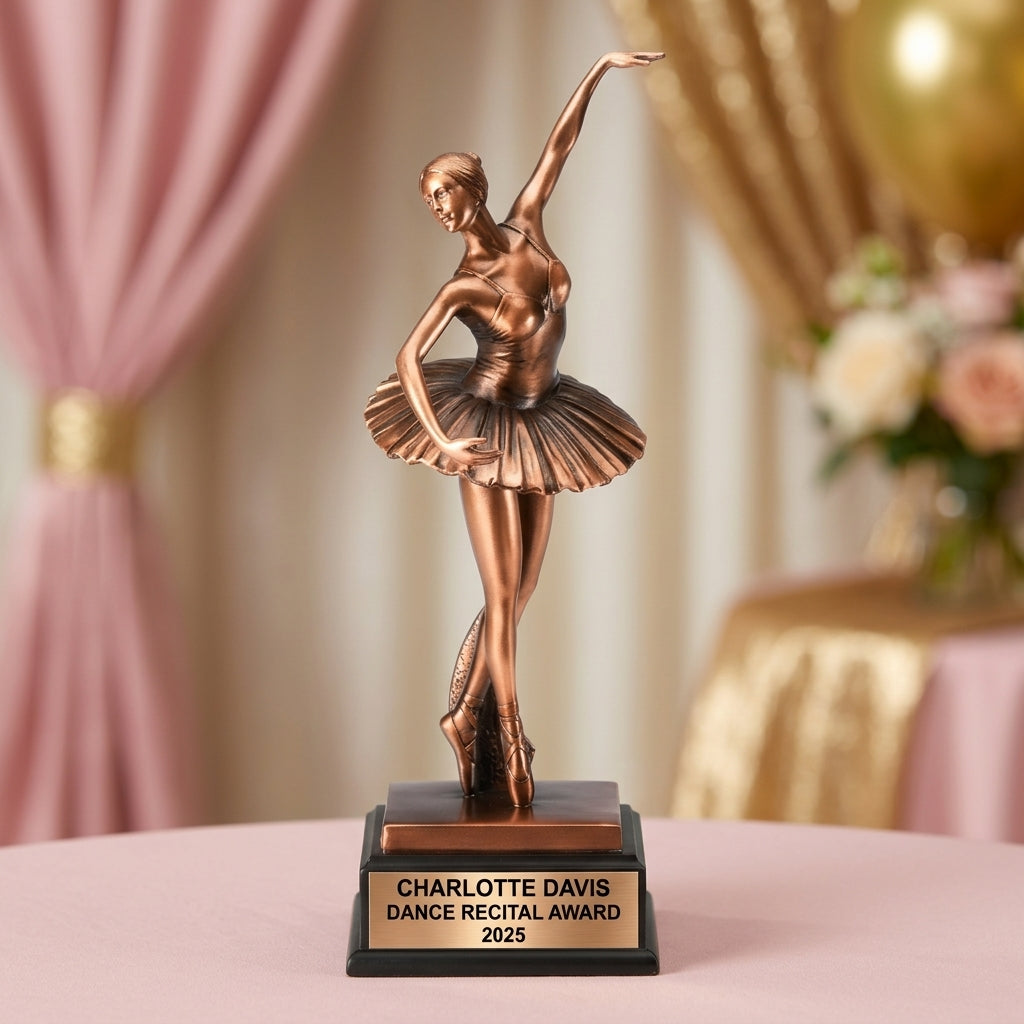 Dance Trophy Award | Personalized | Custom Engraved | Dance Recital Gift | Dance Competition Trophy | Personalized Dance Award - View 1