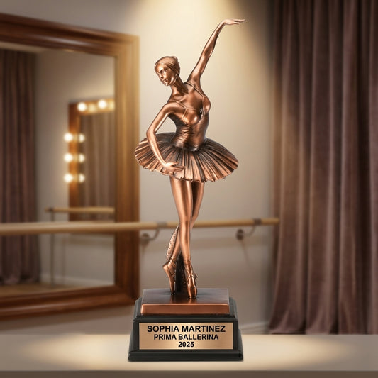 Dance Trophy Award | Personalized | Custom Engraved | Dance Recital Gift | Dance Competition Trophy | Personalized Dance Award - View 2