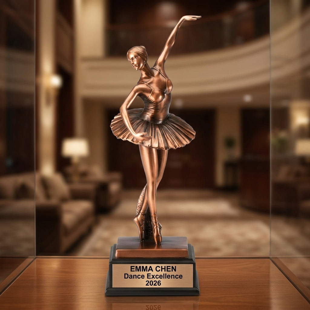 Dance Trophy Award | Personalized | Custom Engraved | Dance Recital Gift | Dance Competition Trophy | Personalized Dance Award - View 4