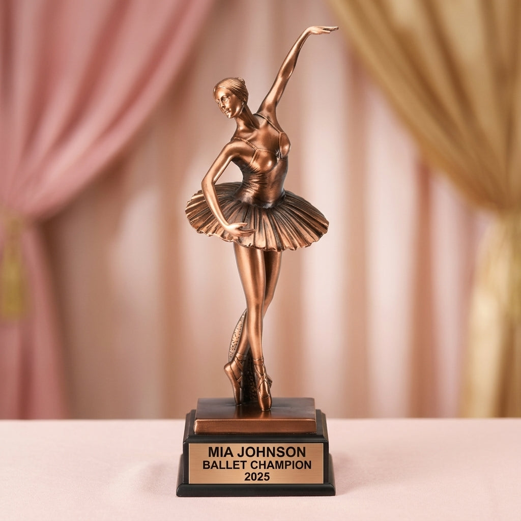 Dance Trophy Award | Personalized | Custom Engraved | Dance Recital Gift | Dance Competition Trophy | Personalized Dance Award - View 5