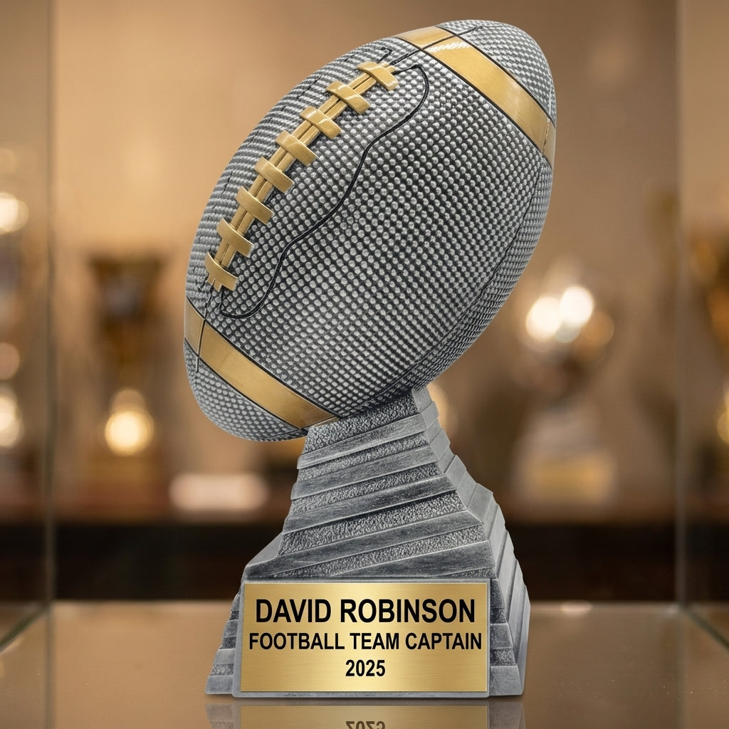 Personalized | Football Award | Custom Engraved | Football Trophy | Personalized Award | Team Captain | MVP Award | Championship - View 1