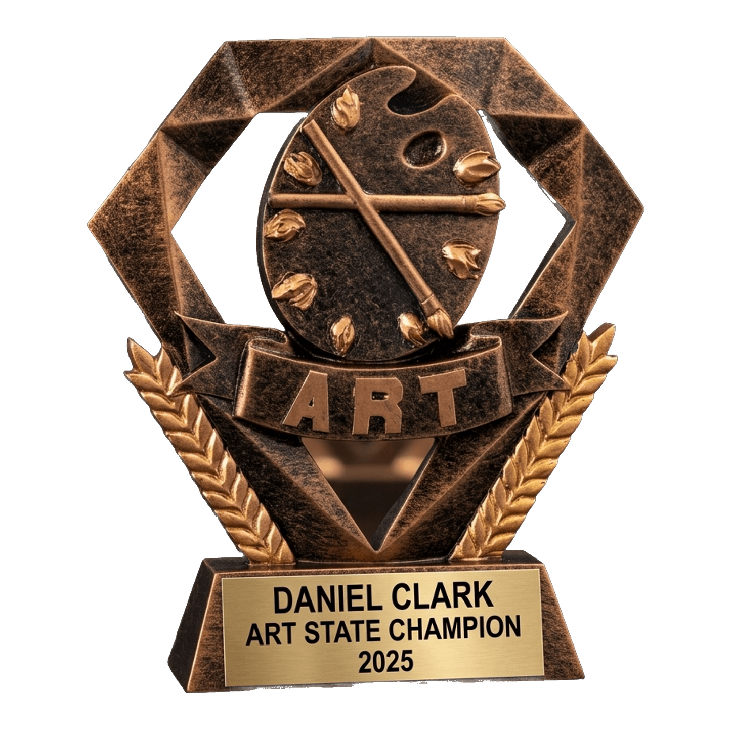 Personalized | Art Award | Custom Engraved | Art Trophy | Artist Award | Art Competition | Student Award | Teacher Gift | Creative Award