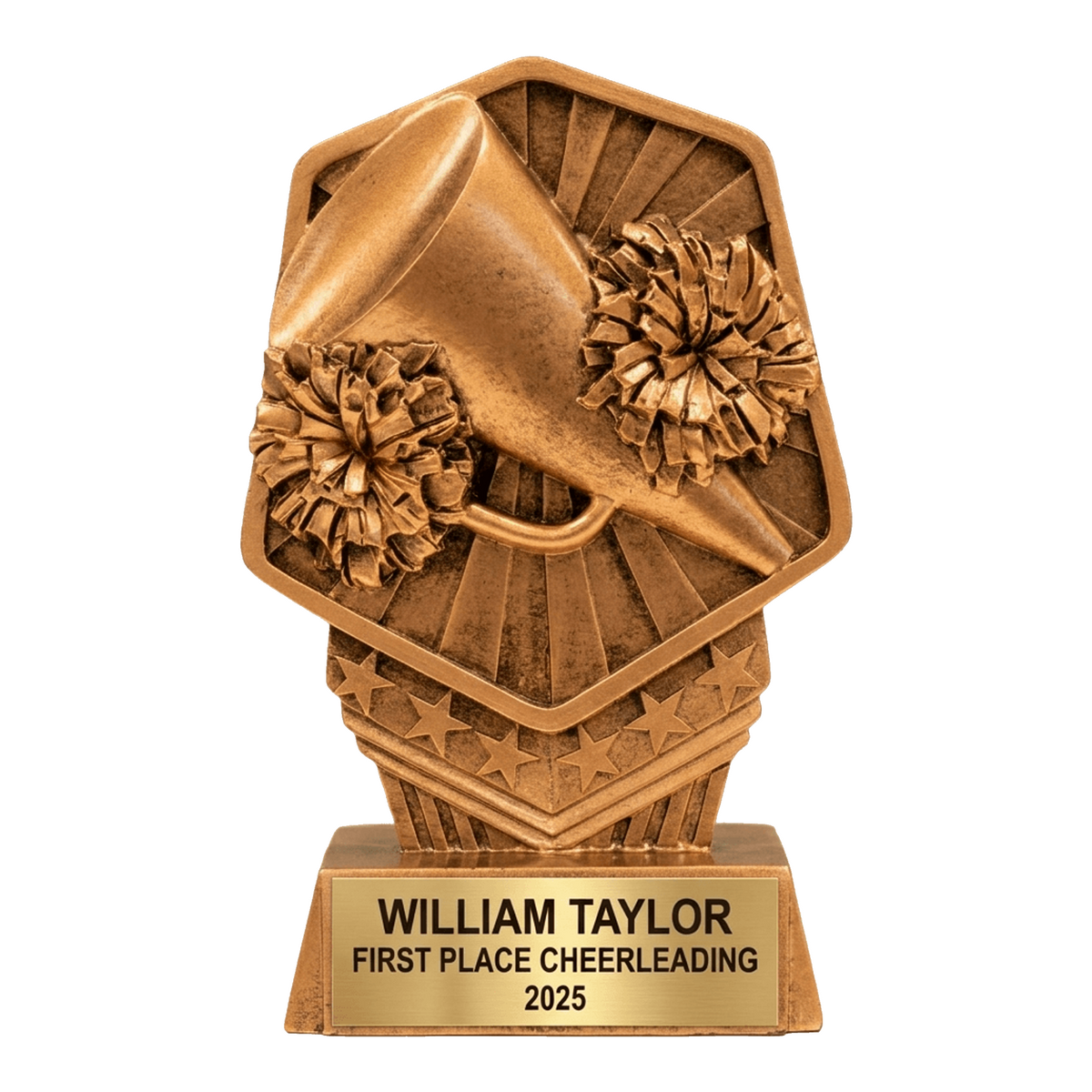 Personalized | Cheerleading Award | Custom Engraved | Cheerleading Trophy | Personalized Cheer Award | Cheerleader Gift | Team Awards
