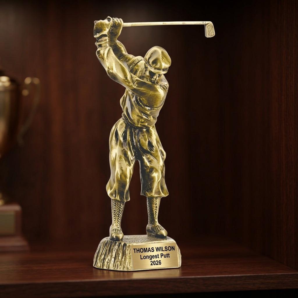 Personalized | Golf Award | Custom Engraved | Golf Trophy | Golfer Award | Engraved | Tournament | Longest Drive | Closest Pin - View 1