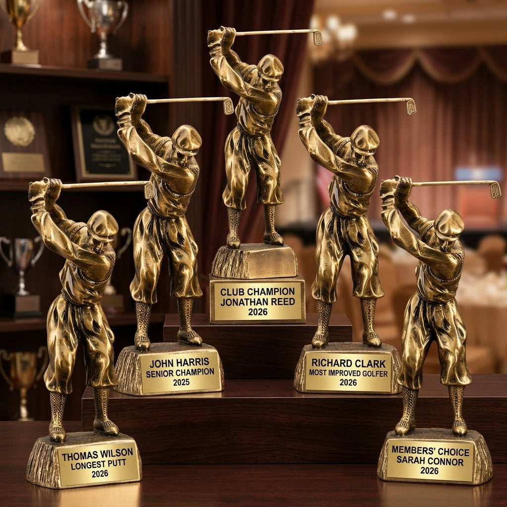 Personalized | Golf Award | Custom Engraved | Golf Trophy | Golfer Award | Engraved | Tournament | Longest Drive | Closest Pin - View 6