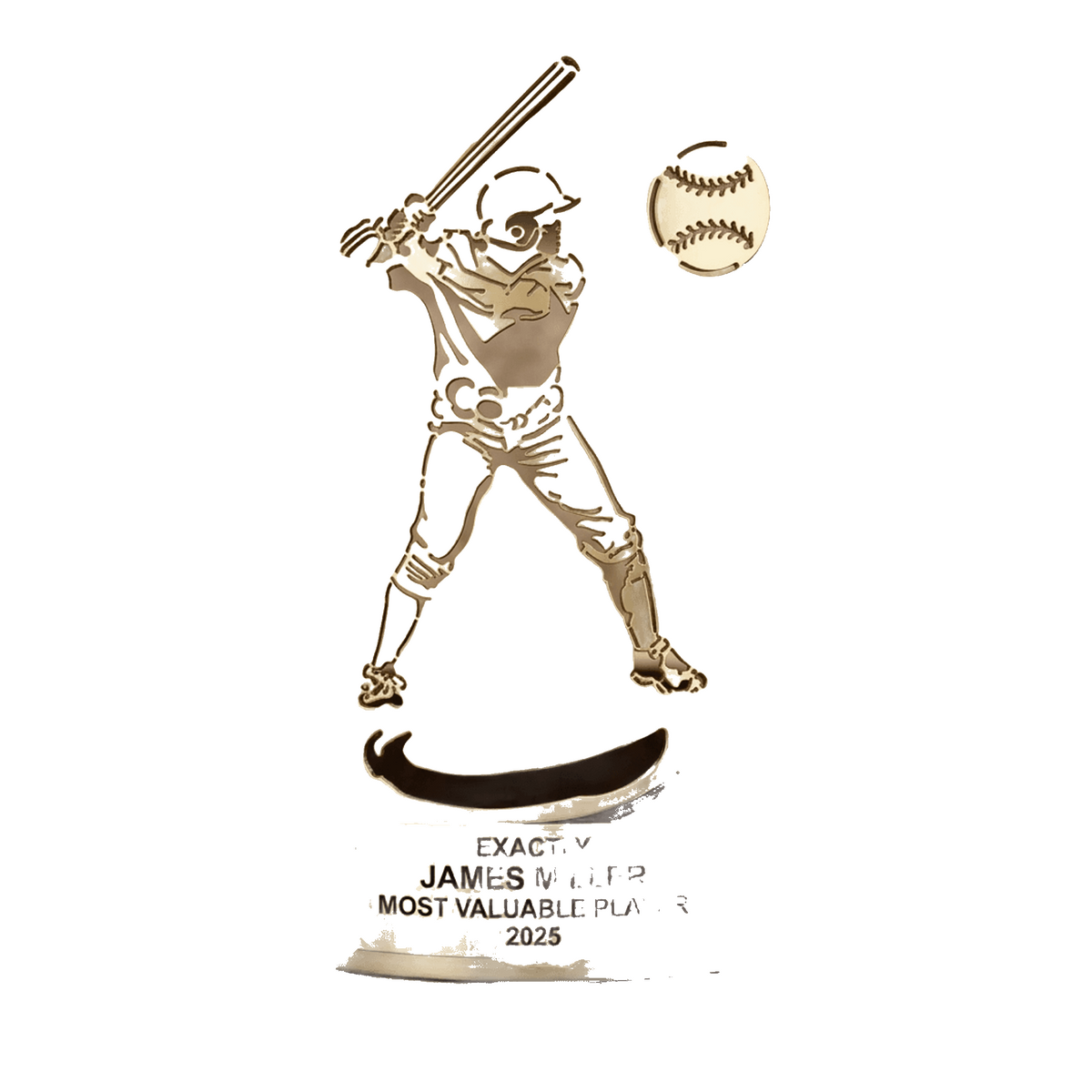Personalized | Baseball Award | Custom Engraved | Baseball Trophy | MVP Award | Player Recognition | Youth League | Coach Gift