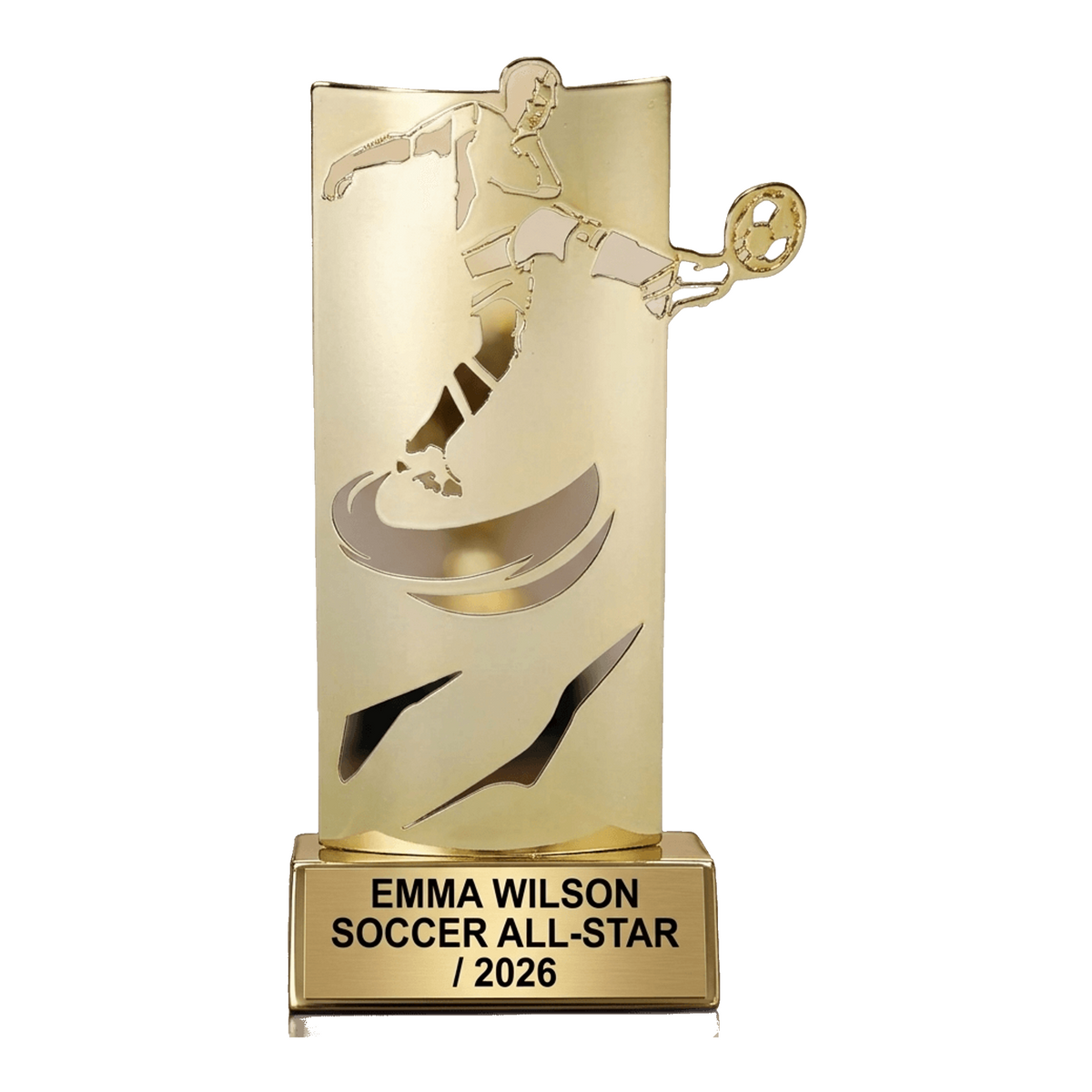 Personalized | Soccer Award | Custom Engraved | Soccer Trophy | Personalized Award | Youth Soccer | Team Recognition | MVP Award