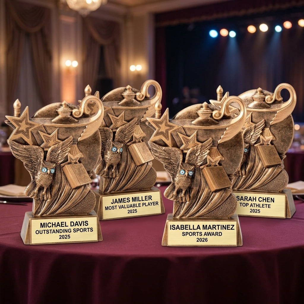 Sports Trophy Award | Personalized | Custom Engraved | Team Award | Sports Gift | End of Season | Championship | Wood Unlimited - View 6