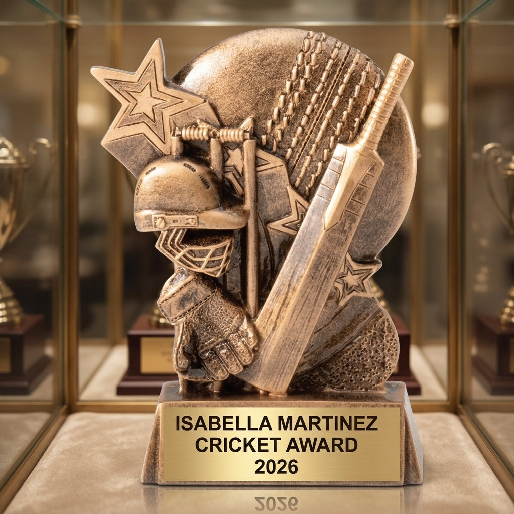 Cricket Trophy Award — view 1