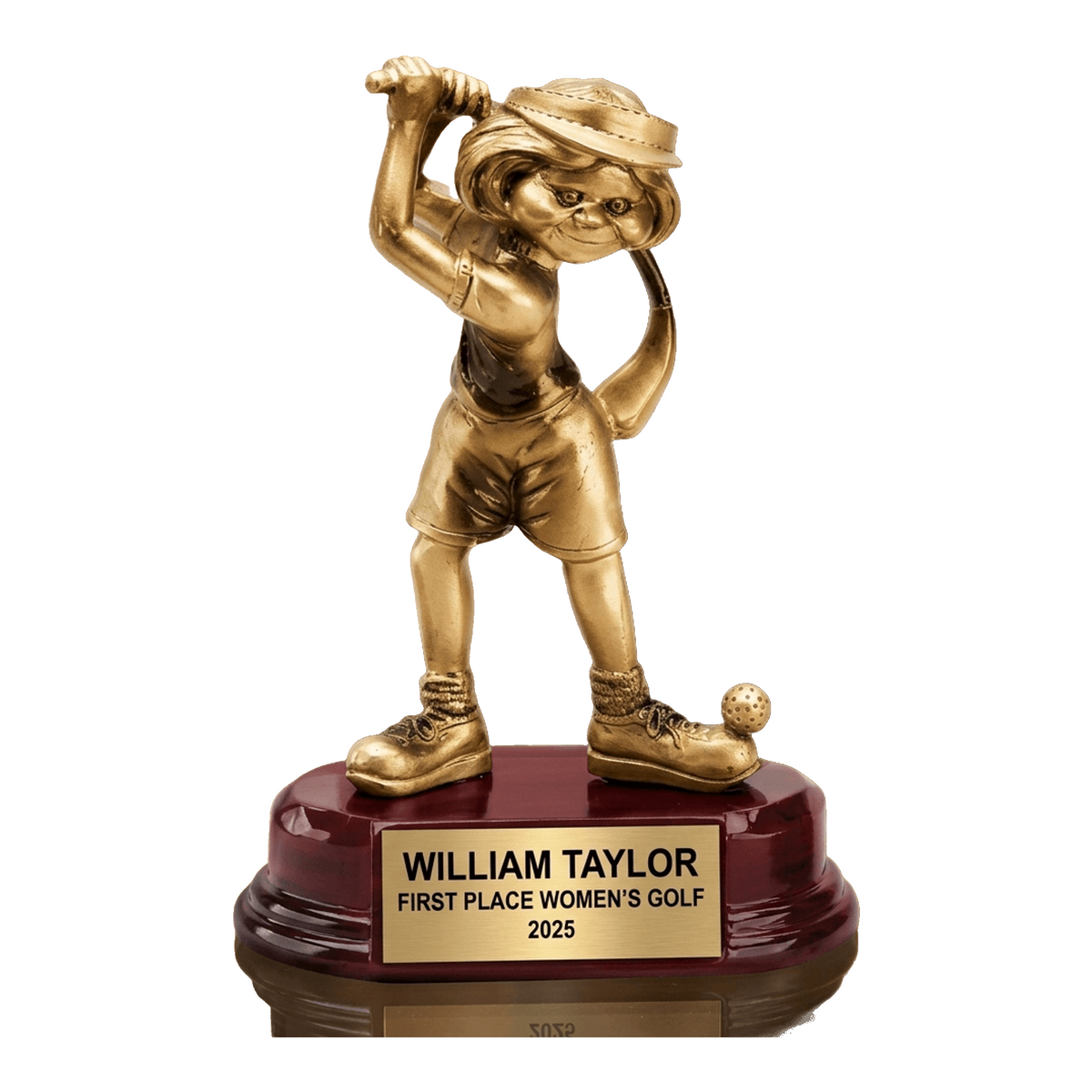 Personalized Golf Award Trophy | Custom Engraved Golfer | Golf Tournament Prize | Funny Golf Gift