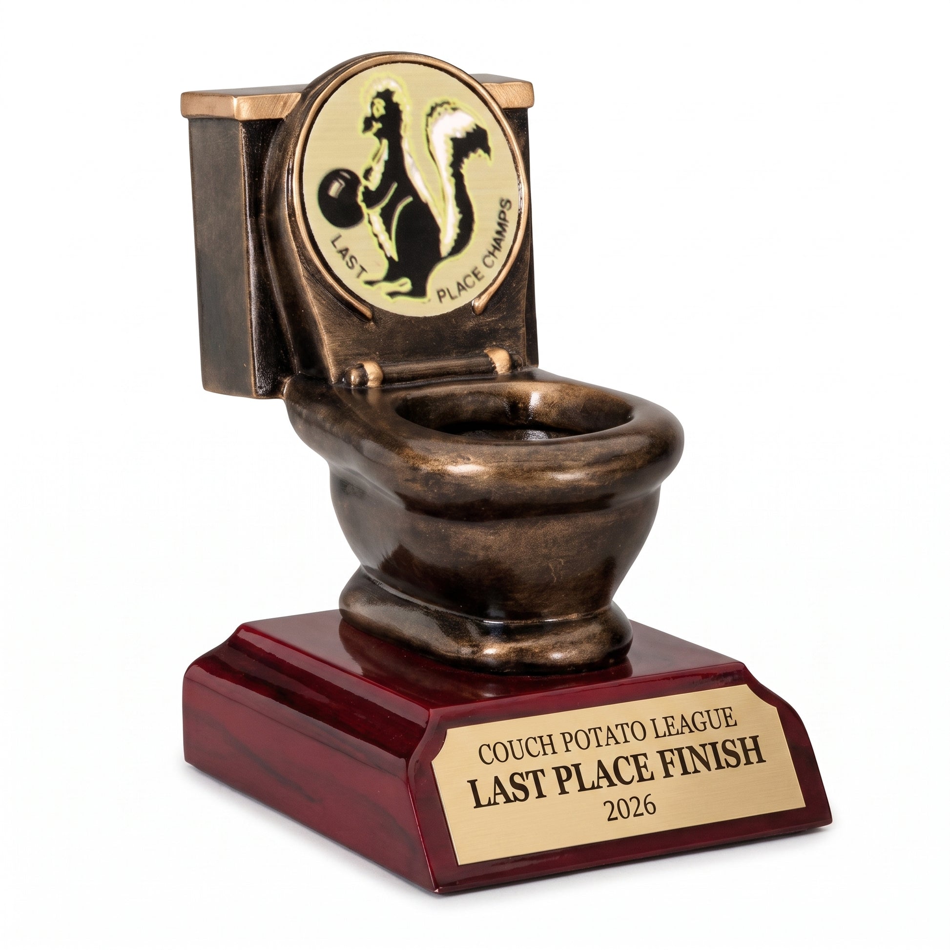 Personalized Fantasy Football Last Place Trophy - Sacko punishment trophy - view 4