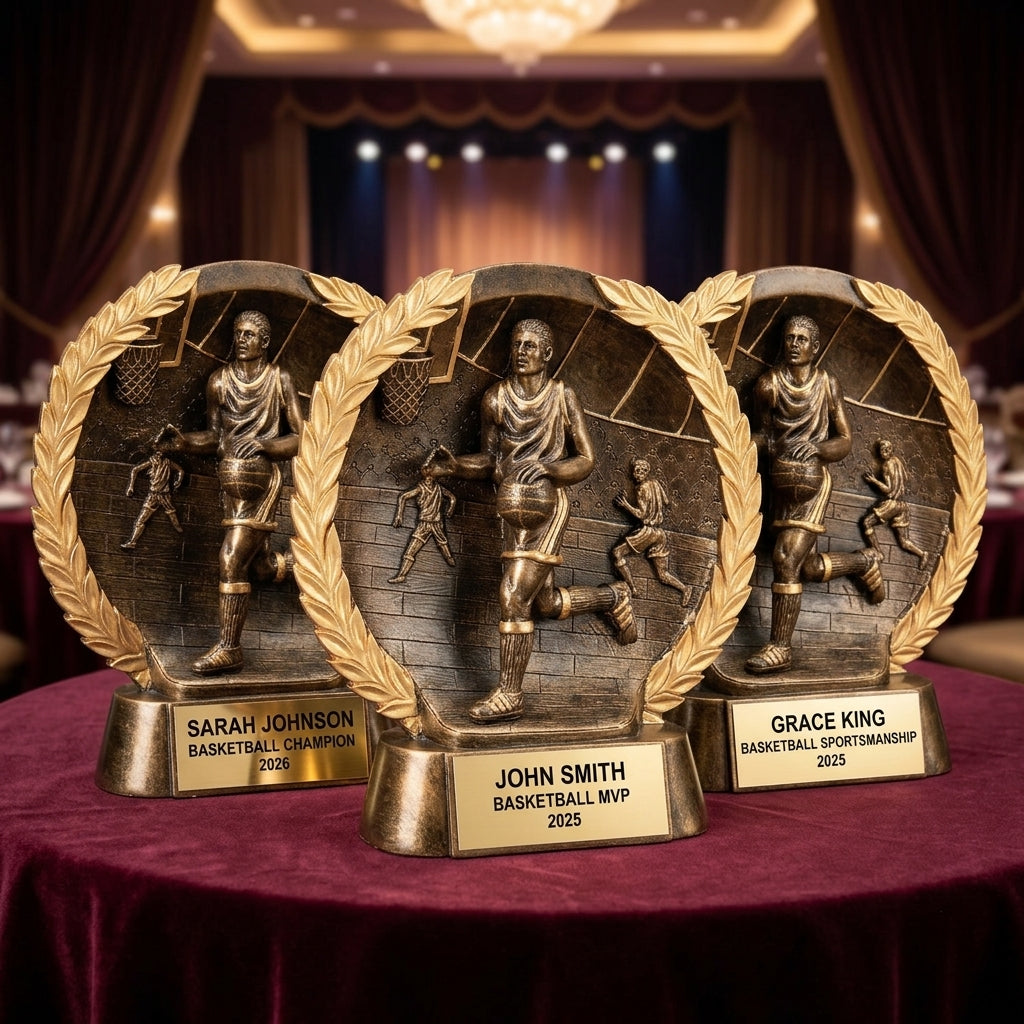 Basketball Award Trophy | Personalized | Custom Engraved | Basketball Gift | Sports Award | Team Trophy - View 6