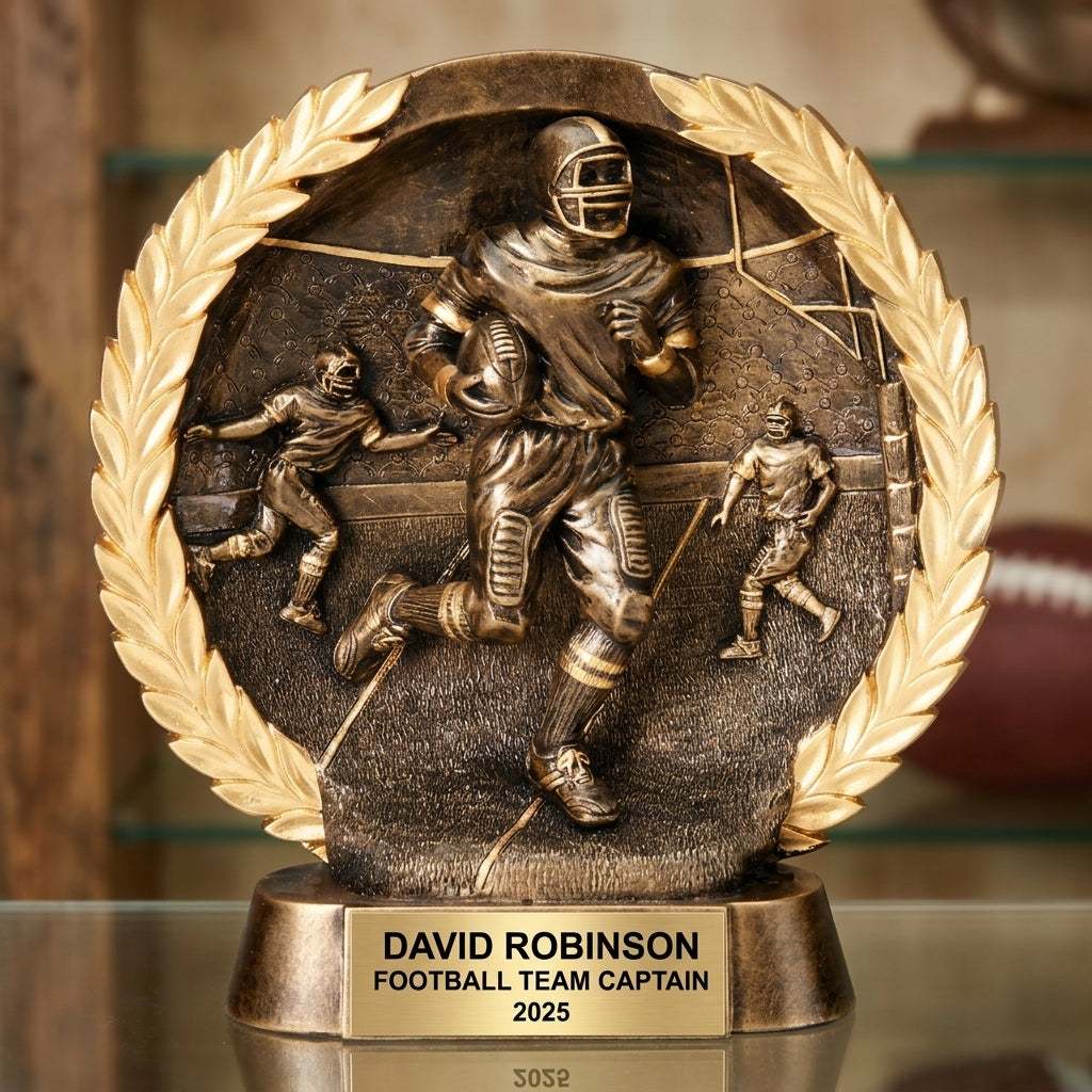 Football Award Trophy | Personalized | Custom Engraved | Football Trophy | Personalized Football Gift | Football Team Award - View 1