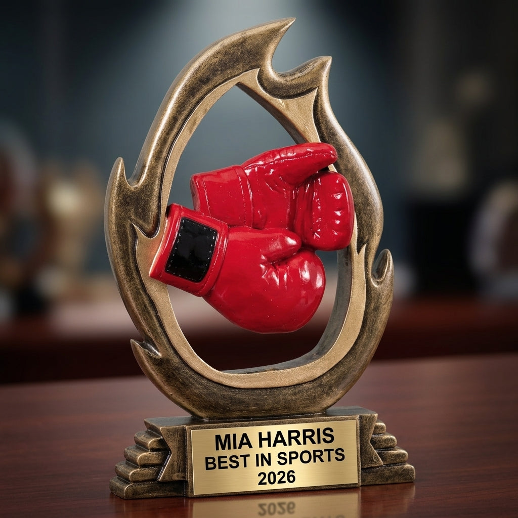 Sports Trophy Award | Personalized | Custom Engraved | Team Award | Sports Award | Engraved Trophy | Personalized Gift - View 2