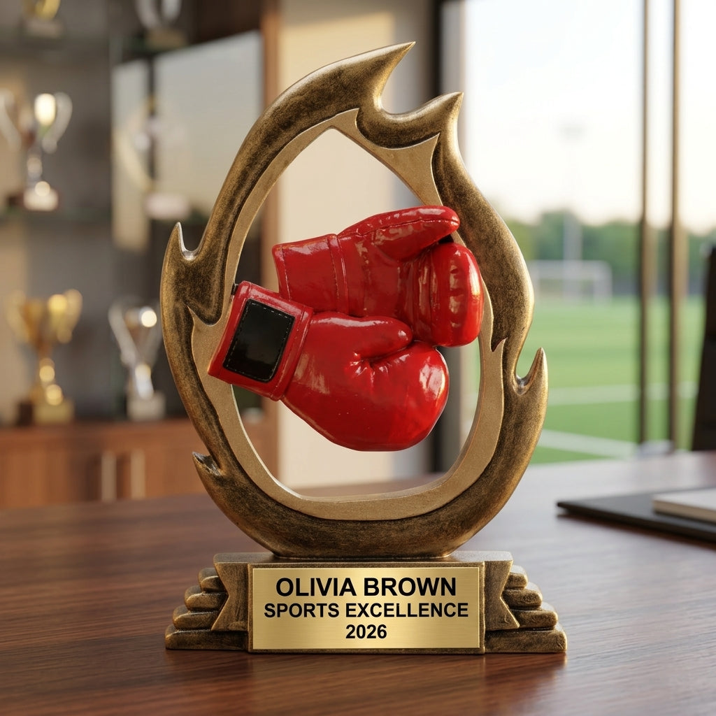 Sports Trophy Award | Personalized | Custom Engraved | Team Award | Sports Award | Engraved Trophy | Personalized Gift - View 5