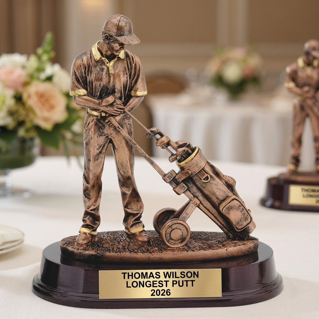 Personalized | Golf Award | Custom Engraved | Golf Trophy | Golfer Award | Personalized Golf | Engraved Trophy | Tournament Winner - View 5