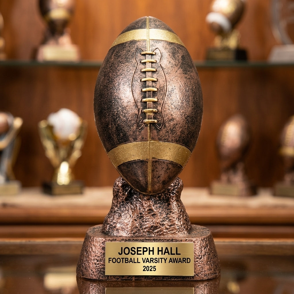 Personalized | Football Award | Custom Engraved | Football Trophy | Personalized Award | Youth Football | Team Banquet | MVP Award - View 1
