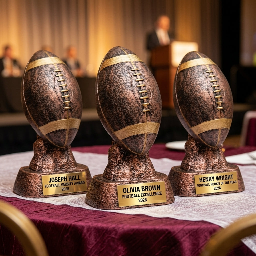 Personalized | Football Award | Custom Engraved | Football Trophy | Personalized Award | Youth Football | Team Banquet | MVP Award - View 6