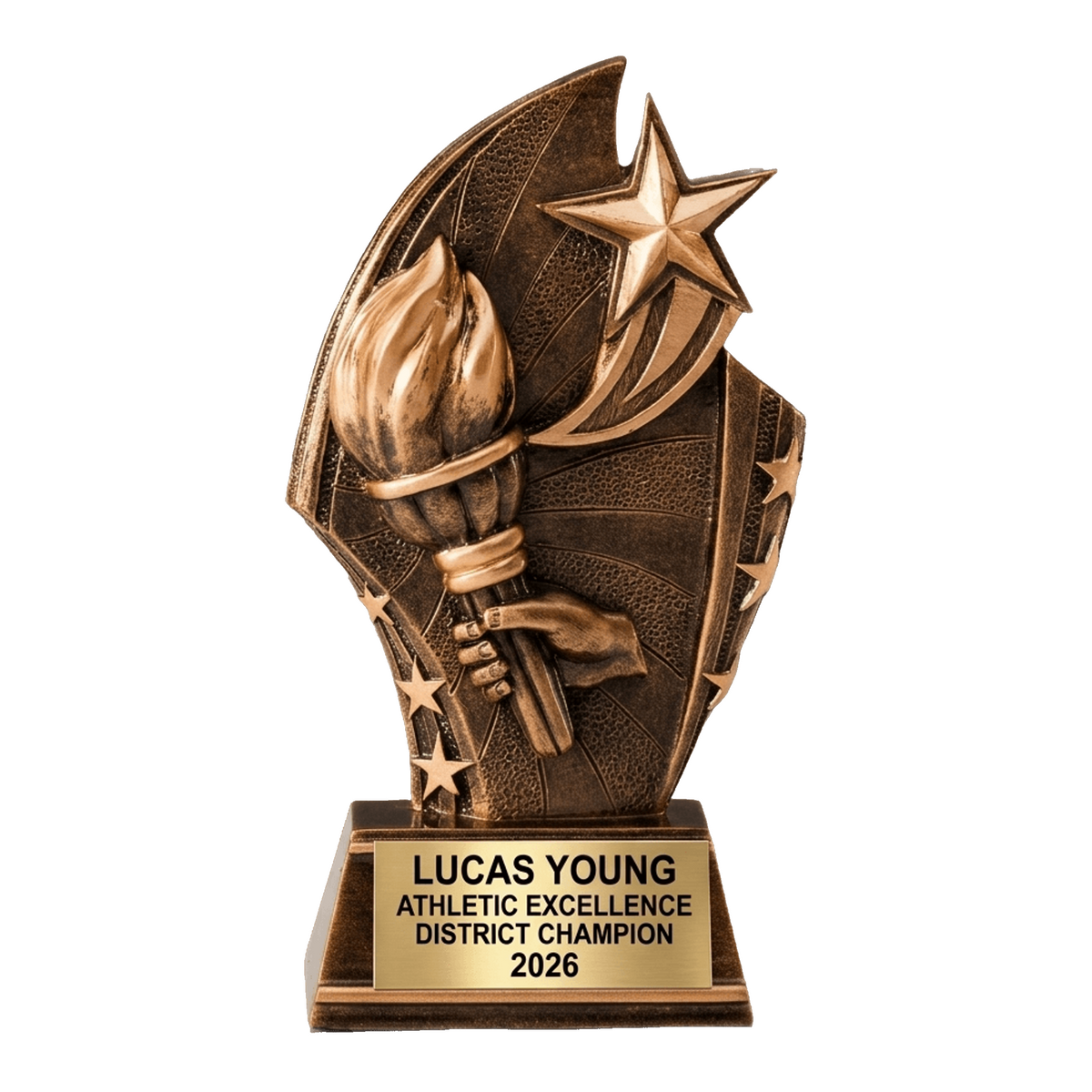 Personalized | Athletic Excellence Award | Custom Engraved | Personalized Trophy | Engraved Award | Achievement Trophy | Sports Award