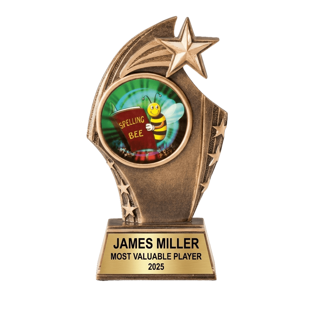 Personalized | Spelling Bee Award | Custom Engraved | Trophy | Award | Engraved | Student | Kids | School | Champion | Custom