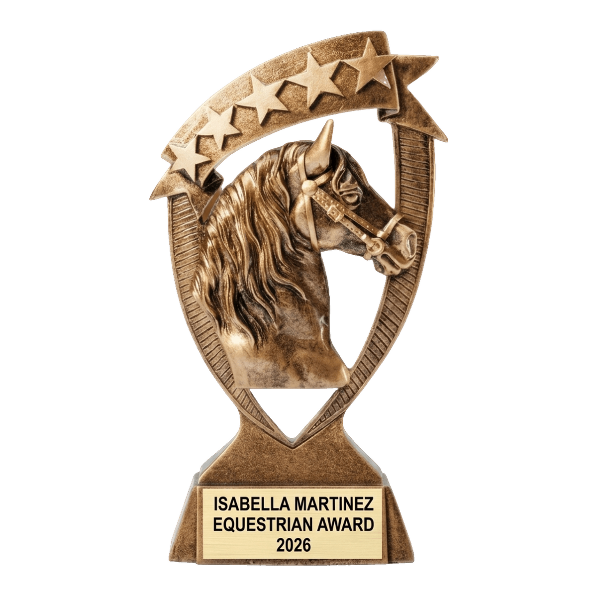 Personalized | Equestrian Award | Custom Engraved | Horse Trophy | Horse Show | Riding Trophy | Personalized Horse | Engraved Award